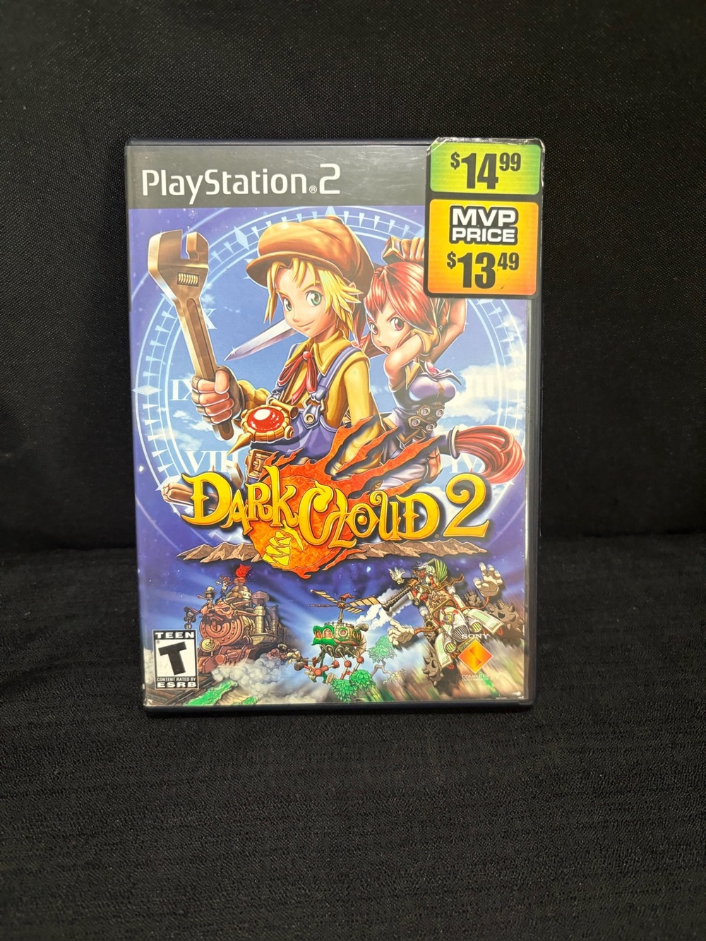Dark Cloud 2 (Sony PlayStation 2, 2003) - W/Manual - Lite Scratches Works Fine